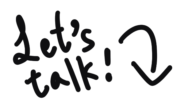 Let's talk!